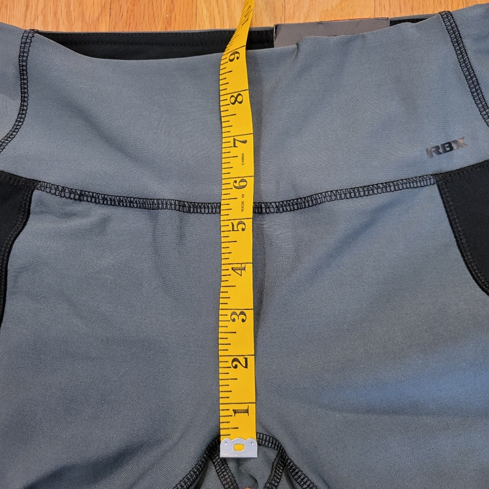 NWT RBX Ankle Length Mesh Panel Leggings - Picture 9 of 10